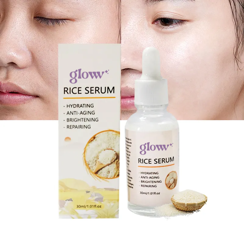 Rice Facial Essence 30ml: Deep Hydration, Brightening - Gloww Beauty