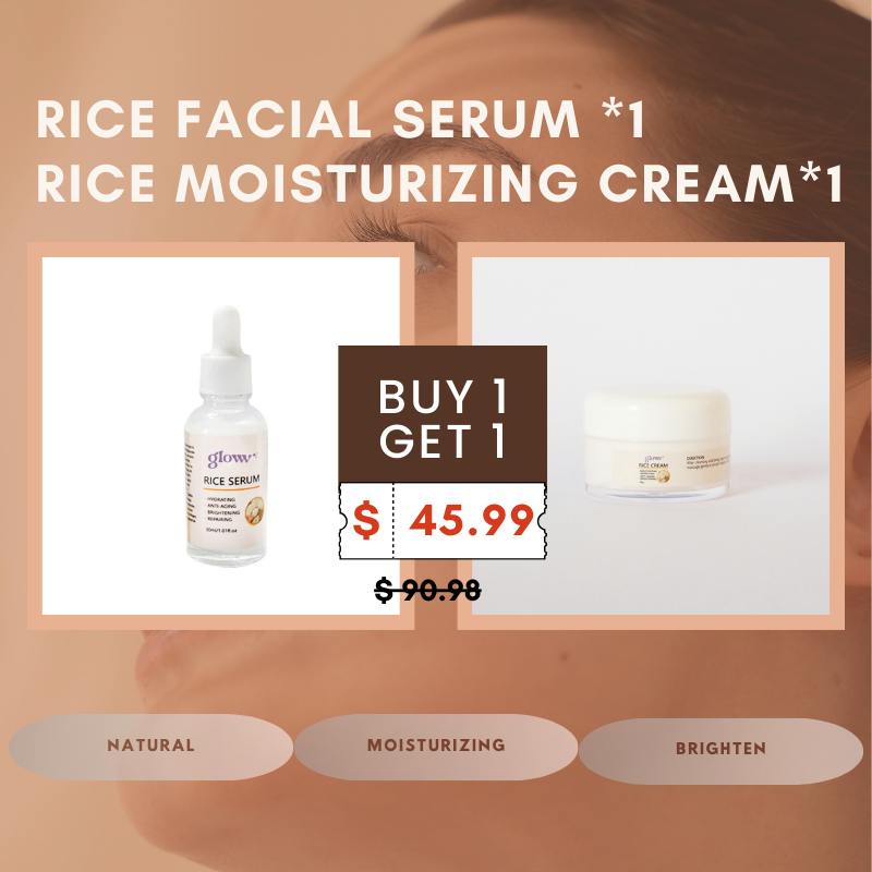 [Buy 1 Get 1 Free🎉] Rice Skincare Collection: Cleanse, Hydrate, Brighten | Reveal Your True Beauty - Gloww Beauty ✨